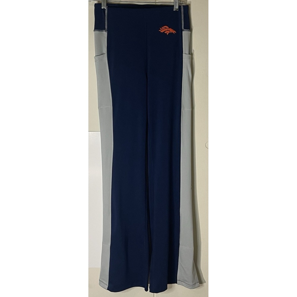 Fantastics Signature NFL Denver Broncos Women's Size M Fitted Flare‎ Legging